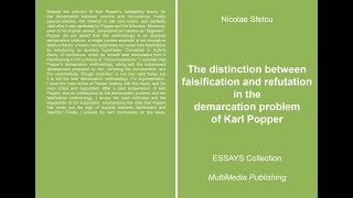 The distinction between falsification and refutation in the demarcation problem of Karl Popper