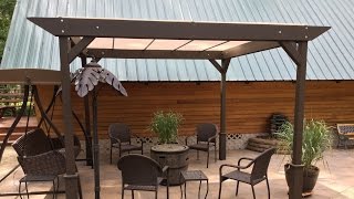 DIY – How I built a Simple Stand-alone Sun Shade - Shelter