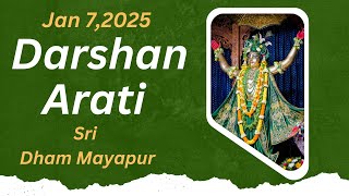 Darshan Arati Sri Dham Mayapur - January 07, 2025