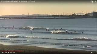 2017.11.21 湘南波情報動画　AM6:50 鵠沼　Jerry Smith