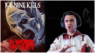 METALCORE MUSICIAN REACTS: Ice Nine Kills - A Work of Art (REACTION)