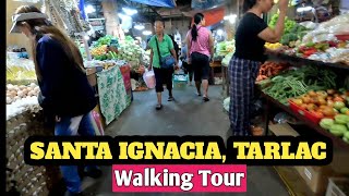 SANTA IGNACIA, TARLAC   / Downtown \u0026 Market tour 2023 /  Pls. SUBSCRIBE Help me reach 1 k Subscriber