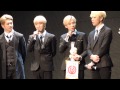 eng sub 140118 all 100% in taiwan self introduction at press conference part 2