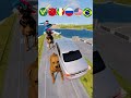 caramelos vs carros dos países 😱 beamngdrive beamngshorts beamngcrashes automobile