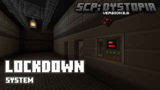 Facility Lockdown System - SCP: Dystopia 2.0 [Minecraft Bedrock 1.21.40]