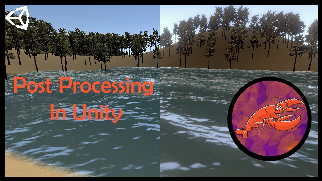 Unity Tutorial Post Processing Basics Youtube