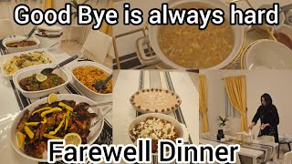 Good Bye Is Always Hard|| Farewell Dinner|| Perfect Dawat Menu For Winters|| Dinner Recipes