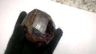 Large Almandine Garnet 1 Pound, 15.4 Ounces  (Almost 2 Pounds)  3.5 x 3.5 x 3 Inches