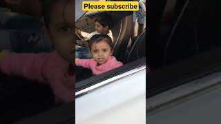 Divija going for a long drive 😊 #cutekids #divija #cute #funnybabies #babydevelopment