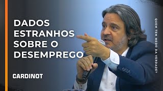 Dados estranhos sobre o desemprego - Cortes de CARDINOT AO VIVO