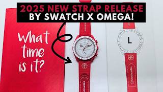 I Just Bought the 2025 Swatch x Omega Official Rubber Strap