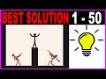 Save The Stickman 2 level 1 to 50 Full Gameplay Walkthrough Answers - All Levels Solutions Android