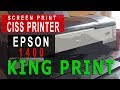 EPSON 1400 BEST PRINTER FOR SCREEN PRINTING TRANSPARENCY film CISS KIT MOD