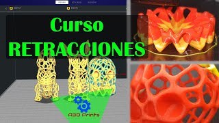 ❌Como ELIMINAR HILOS en Impresion 3D ‼️ CURSO de Retracciones impresión 3D | Geeetech A20M | CURA 4