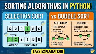 Learn Selection Sort in Python | Complete Tutorial for Beginners