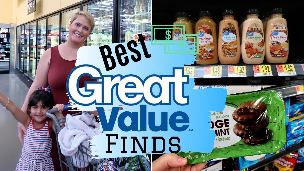 Walmart Great Value Favorites || Over 10 Must Have Items - YouTube