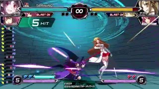 電撃文庫 FIGHTING CLIMAX IGNITION　ユウキ　コンボ6