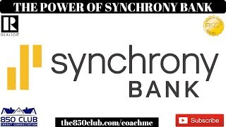 The Power Of Synchrony Financial Bank & Your Relationship With Them - Amazon,Google,Paypal