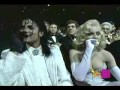 Michael Jackson and Madonna at the 1991 Academy Awards