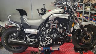 Yamaha V-Max 1200 nie odpala po długim postoju.