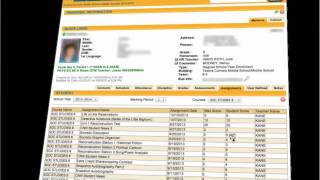 Assignment and Grade Tab in Schooltool