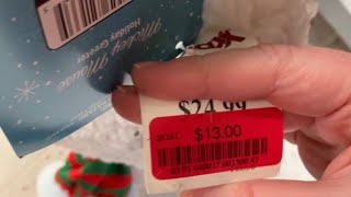 TjMaxx Christmas clearance price drop prep 01/07/25