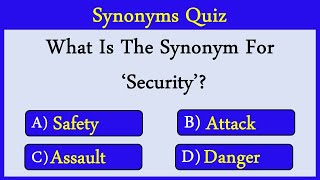 Synonyms Quiz 23: Can You Score 10/10?