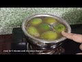 ukdo ambo boiled u0026 salted raw mango konkani recipe