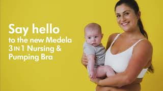 Medela introduces the 3 in 1 nursing \u0026 pumping bra