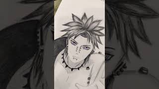 Yahiko #naruto #narutoshippuden #nagato #pain #rinnegan #artist #sketch #yahiko #featured  #trend