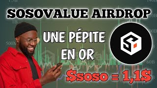 #SOSOVALUE AIRDROP S2 : GAGNER 100$✅💰SOSO = 1,6 $🤑