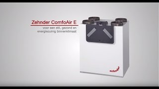 Zehnder ComfoAir E - voor een stil, gezond en energiezuinig binnenklimaat