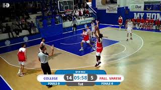 U19 ecc College - Pall. Varese