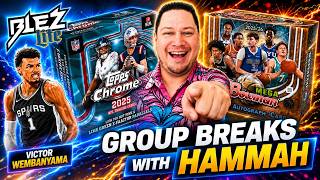 BLEZ ONLINE PACK GIVEAWAYS WITH EVERY BLEZ LITE GROUP BREAK!!! #boxbreaks #sportscards