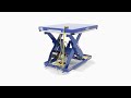 ehlt electric hydraulic scissor lift tables