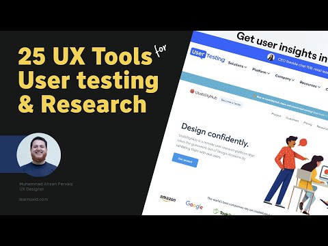 25 UX Tools for User Testing, Research and Documentation – Tools for UX UI Designers