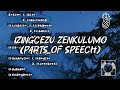 Izingcezu Zenkulumo II (Parts of Speech) | Usiba Luka Zulu