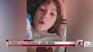 7-year-old missing, Randolph Co. deputies say