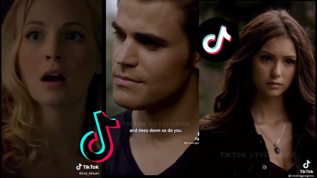 Tvd The Best Vampire Diaries Scenes Tiktok Compilation Part 5 Youtube