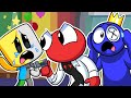 RAINBOW FRIENDS, But the PLAYER COLORS are MISSING?! Animation