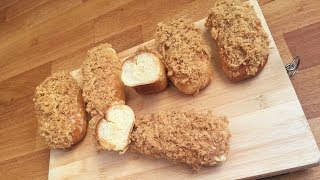 Pork Floss Buns (ဝက်သားခြောက် ပေါင်မုန့်) English - Myanmar Sub