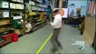 Mythbusters dance remix Jamie Hyneman dancing