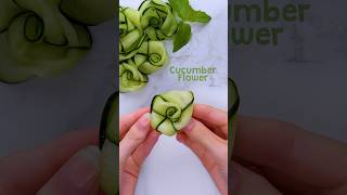 Make a bouquet of cucumber flowers! 🥒 #shorts