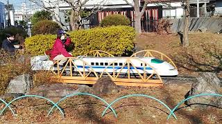 【番外編】北鹿浜公園ミニ列車 300系のぞみ号