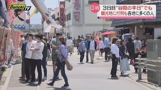 ＧＷ“谷間の平日”も静岡県内には多くの観光客　新鮮な生シラスに長蛇の列も【静岡県】