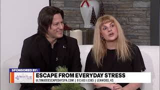 Ultimate Escape Day Spa Featured on KCTV5 Local Live | Holiday Specials | Spa Tour