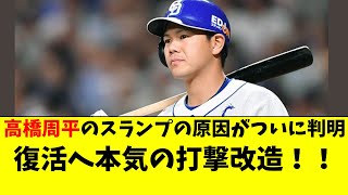 【中日】高橋周平が復活へ本気モード！判明した3つの弱点