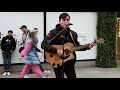 Jacob Koopman Live Cover of The Boxer From Grafton Street Dublin Ireland