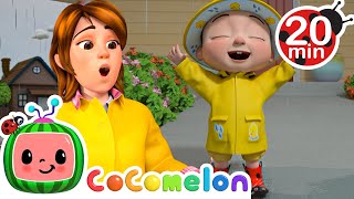 Yes Yes Dress for the Rain | CoComelon | Sing Along | Nursery Rhymes and Songs for Kids
