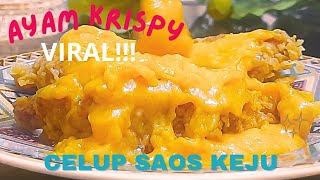 VIRAL!! JADI LANGSUNG DISERBU AYAM KRISPY KRIUK DICELUP SAOS KEJU